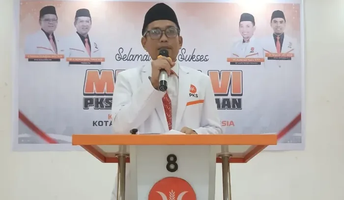 Ketua DPD PKS Kota Pariaman Muhammad Yasin Ajak Kader PKS untuk Tidak “Baper” dalam Berpolitik