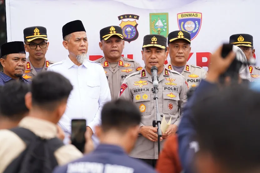 Pimpin Apel Akbar Satkamling, Kapolda Riau Irjen Herry: Hadirkan Keamanan Ekologis