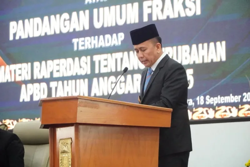 Pj Gubernur Papua Sampaikan Jawaban atas Pandangan Umum Fraksi-Fraksi DPRP Terkait Raperdasi APBD Perubahan Tahun Anggaran 2025