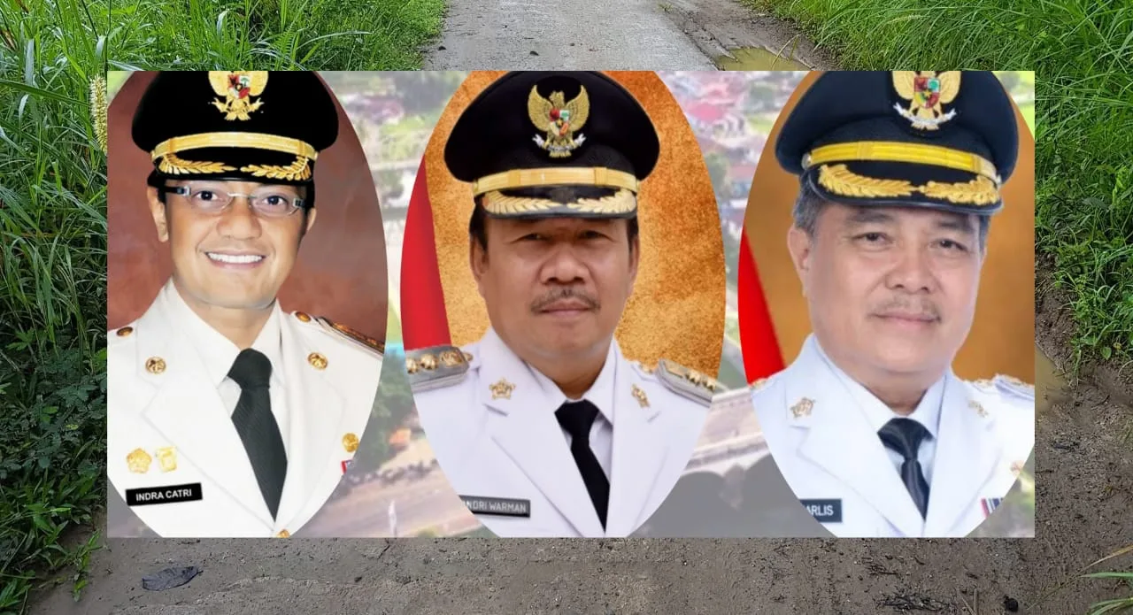 Dari Bupati Indra Catri Sampai Benni Warlis, Pengaspalan Jalan Lurah Dalam Hanya Janji Pahit.