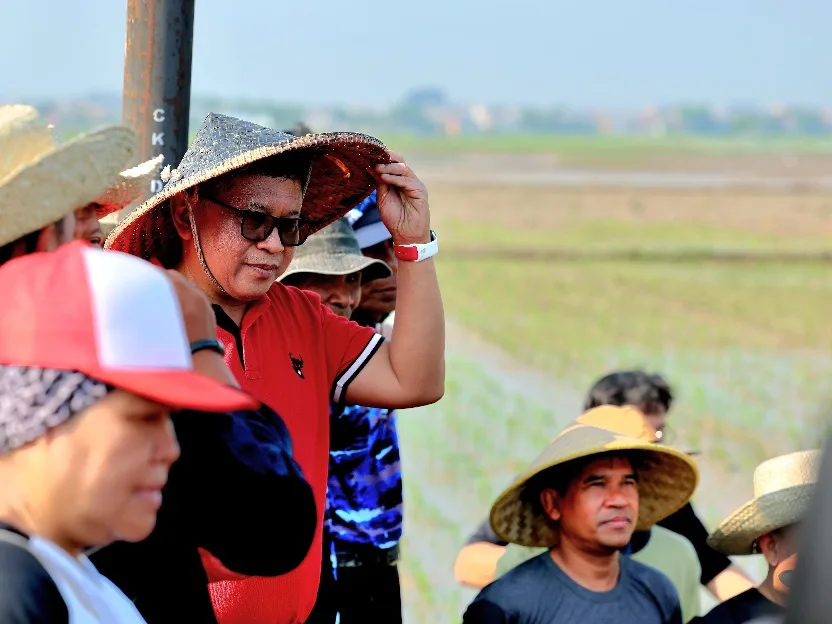Pesan Megawati di Hari Tani: Stop Konversi Lahan Subur