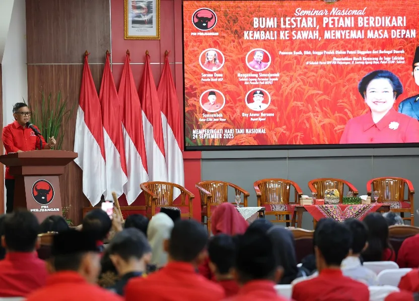 Sekjen PDIP: Petani Harus Sejahtera, Percepatan Redistribusi Tanah untuk Petani