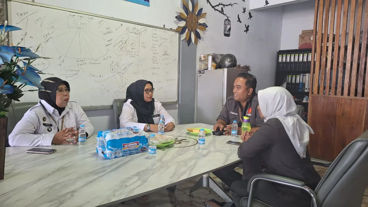 PK Bapas Jakbar Datangi Kantor Radar Jakarta