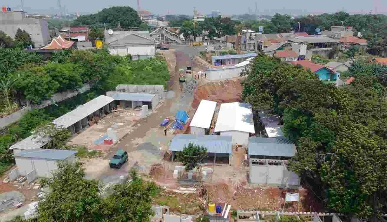 Pembangunan Sentra Fauna dan Kuliner di Lenteng Agung Sudah 85 Persen