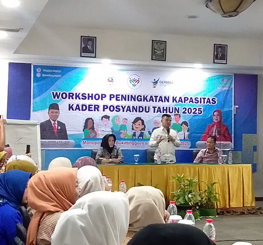 Workshop Tingkatkan Kapasitas Kader Posyandu di Sijunjung, Dorong Pencegahan Stunting Menuju Indonesia Emas 2045