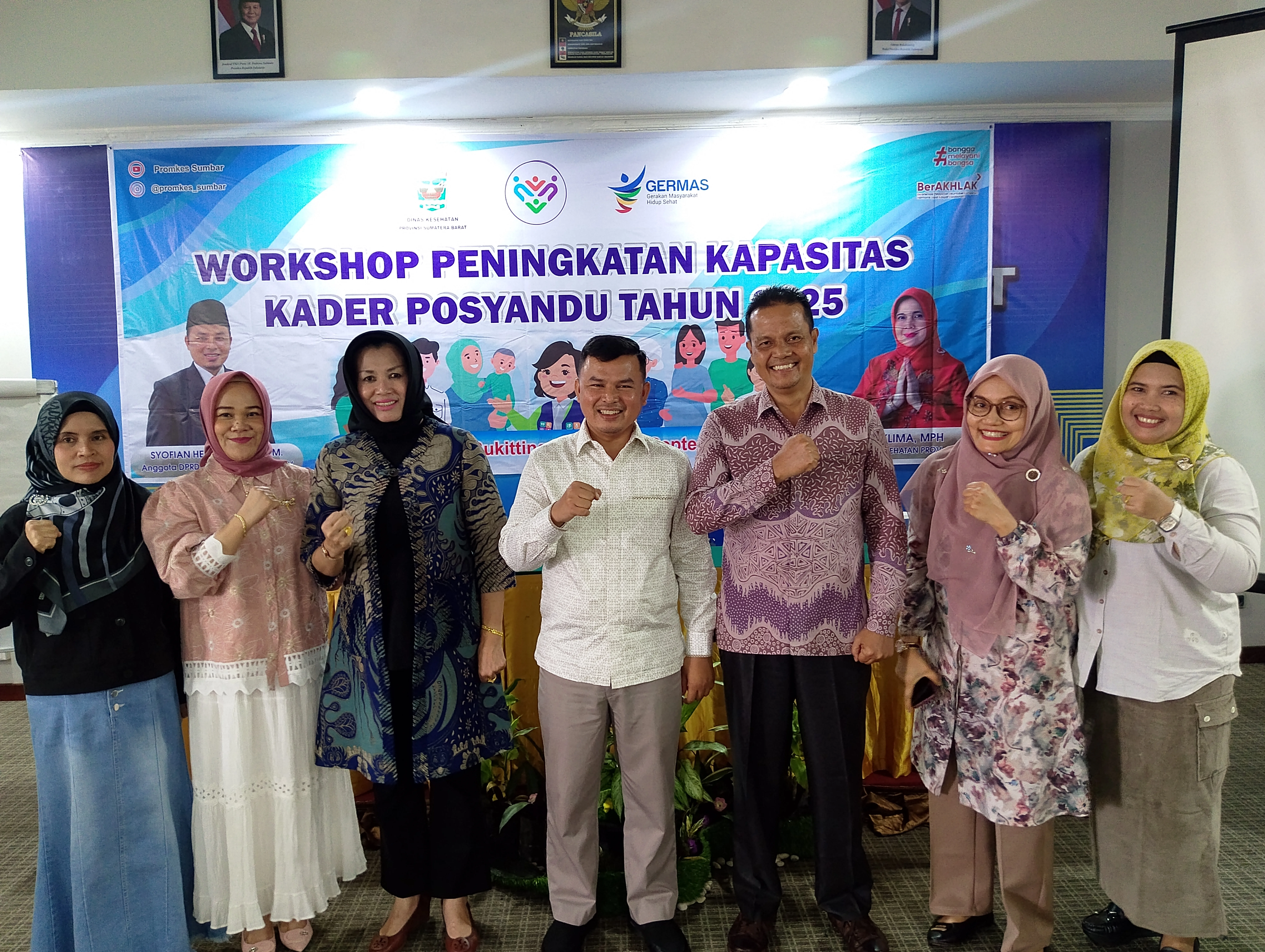 Workshop Tingkatkan Kapasitas Kader Posyandu di Sijunjung, Dorong Pencegahan Stunting Menuju Indonesia Emas 2045