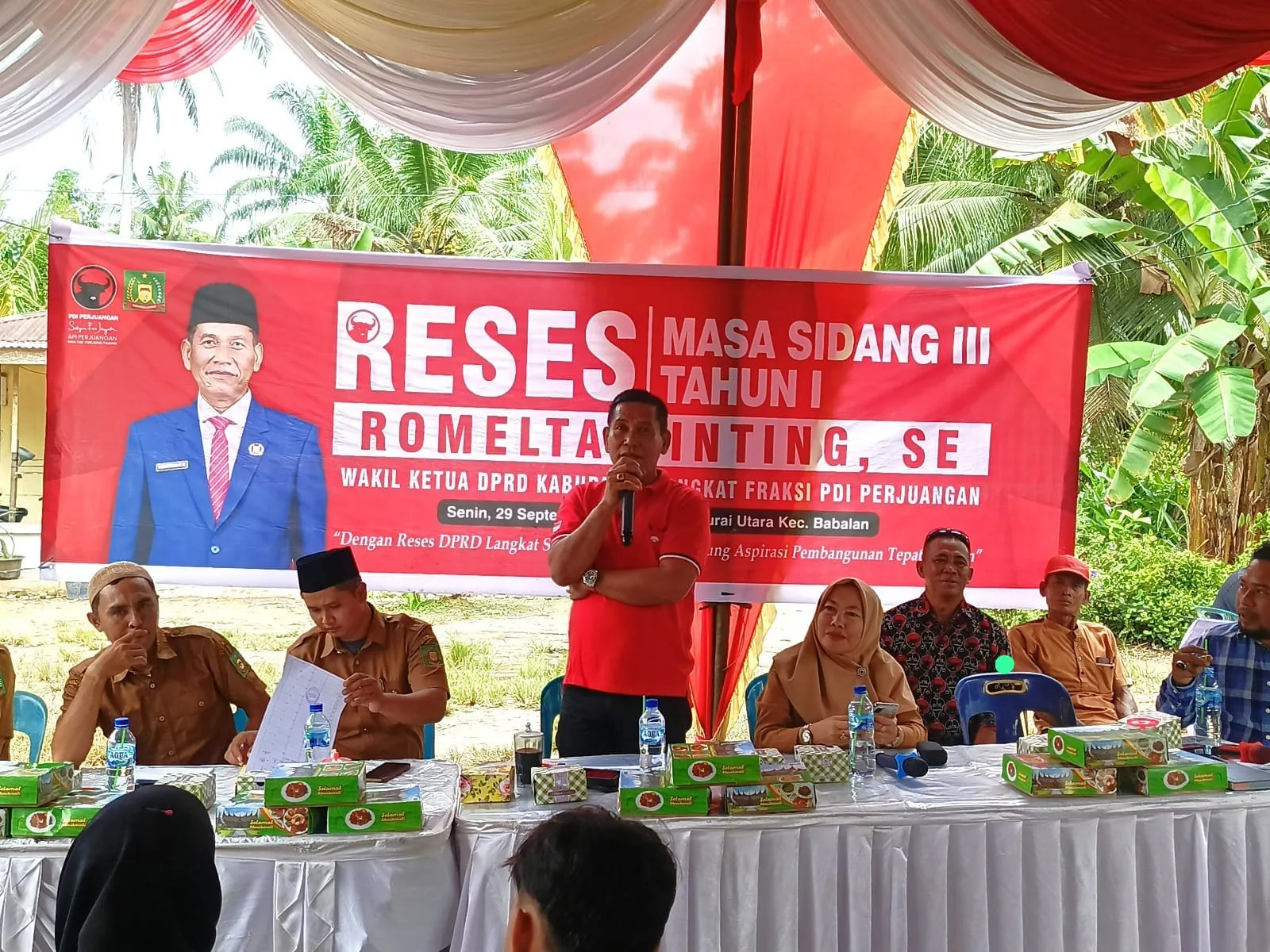 Romelta Ginting SE, Gelar Reses Masa Sidang III Tahun Pertama Di Desa Securai Utara