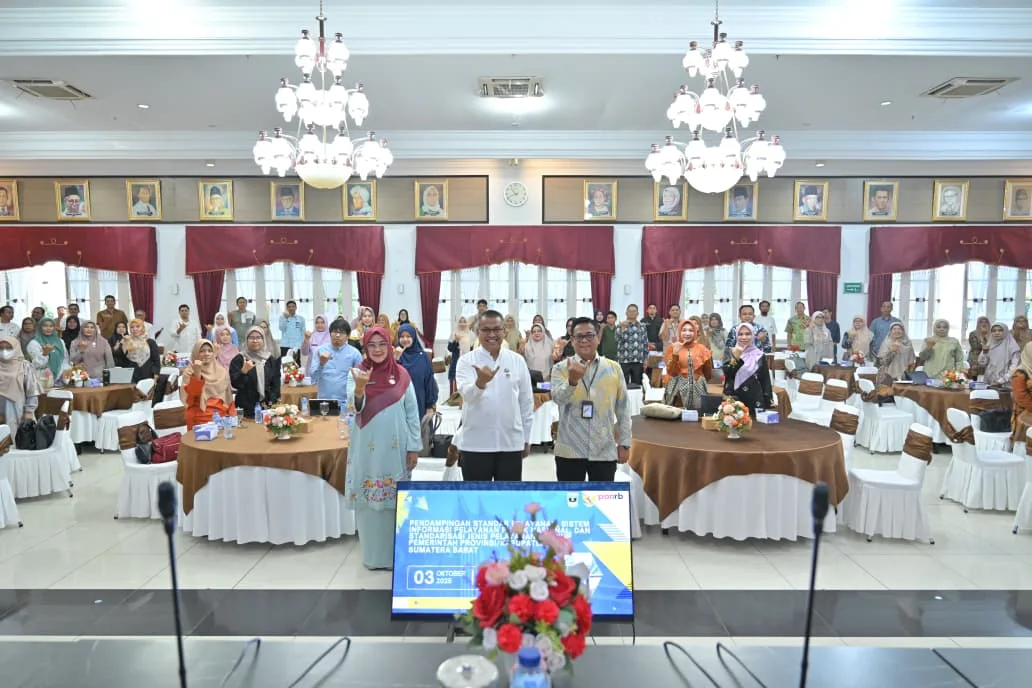 Pemprov Sumbar dan KemenPANRB Dorong Penguatan Standar Pelayanan Publik Melalui SIPPN
