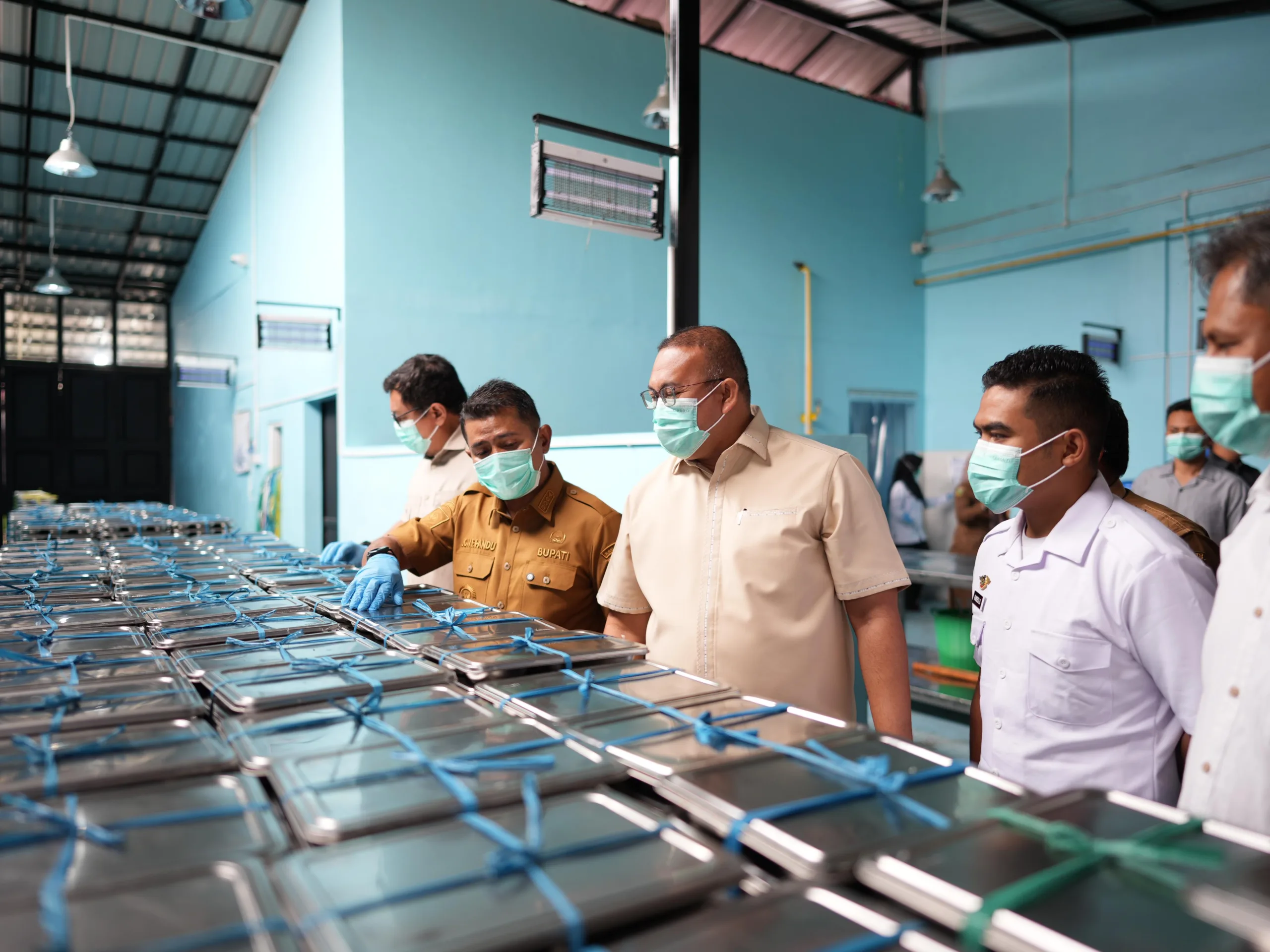 Bupati Solok dan Andre Rosiade Kunjungi Dapur SPPG Batang Barus