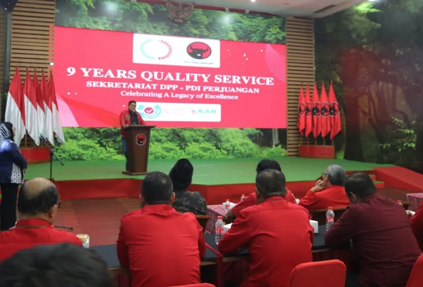 Sekretariat DPP PDIP Rayakan 9 Tahun Jalankan Manajemen Modern Berstandar ISO