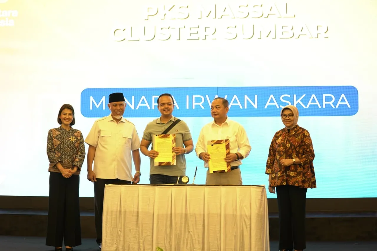 BNI dan Pemprov Sumbar Tandatangani PKS Massal FLPP, Wujudkan Rumah Layak bagi Masyarakat Berpenghasilan Rendah