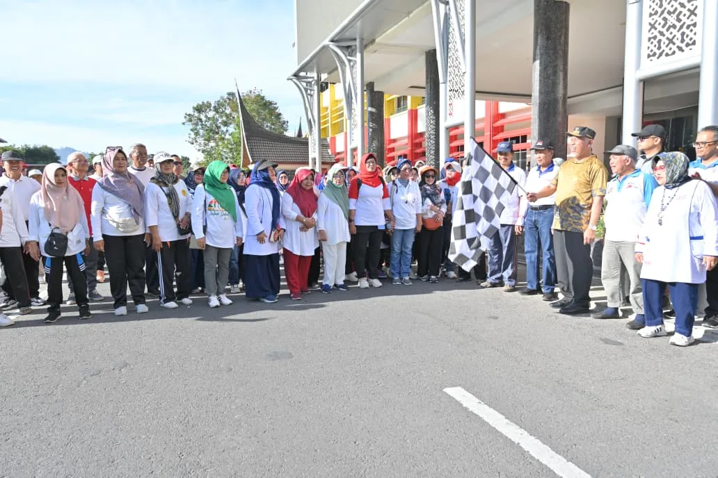 Jalan Sehat Warnai Hari Jadi ke-3 DPP PPI Sumatera Barat: Wujud Silaturahmi dan Semangat Pengabdian Tanpa Batas Usia