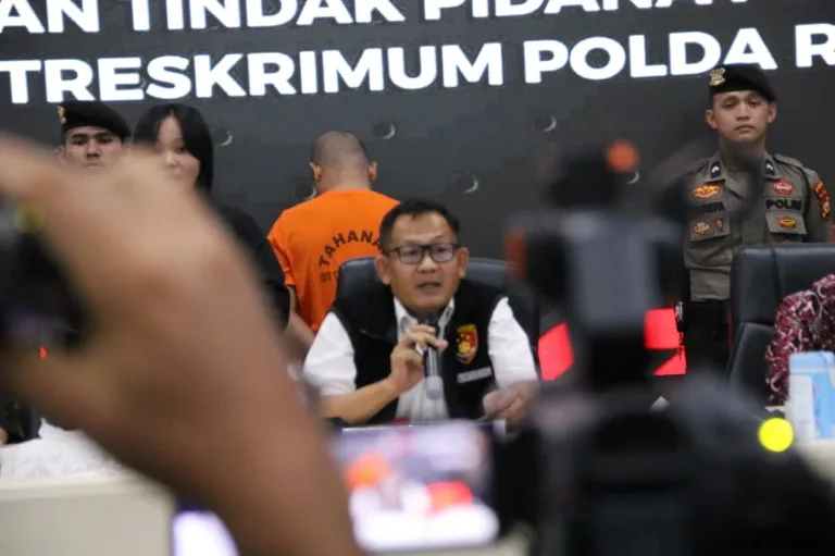 Polda Riau Ciduk Petinggi Ormas Petir Pelaku Pemerasan Perusahaan Rp5 Miliar