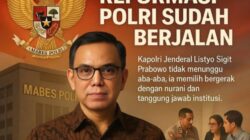 Haidar Alwi: Polri Berprestasi Selamatkan 2 Kali Lipat Populasi Nasional dari Bahaya Narkoba