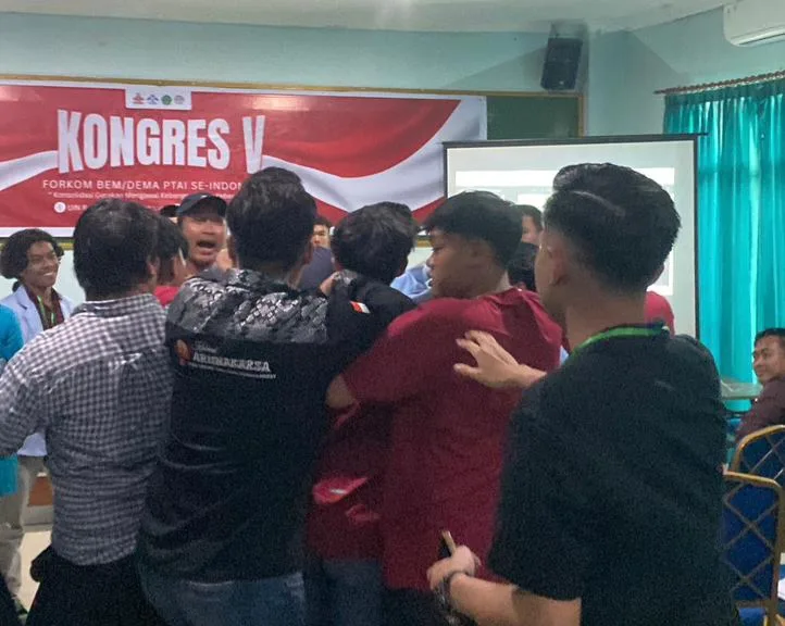 Kongres BEM PTAI se-Indonesia di Palembang Berubah Jadi Arena Tarung Bebas
