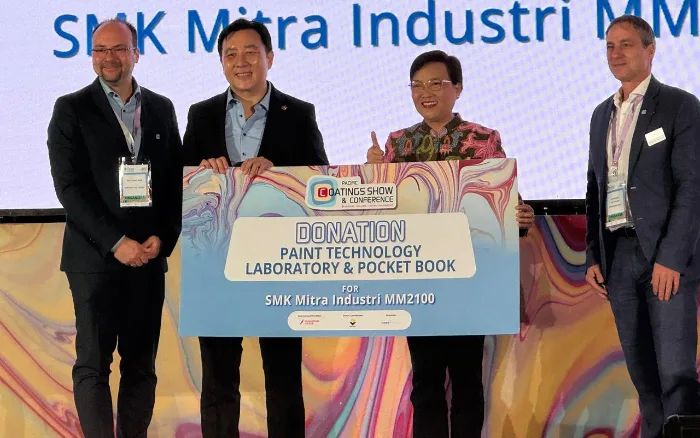 Indonesia Berpotensi Masuk Empat Besar Dunia Industri Cat dan Pelapis