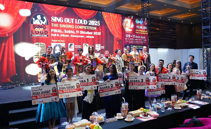 SING OUT LOUD 2025 Sukses Besar, Krista Exhibitions Janjikan Versi Lebih Spektakuler 2026