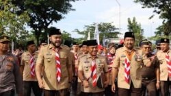 Peduli Terhadap Kepramukaan, Wali Kota Padang Fadly Amran Dianugerahi Lencana Darmabakti