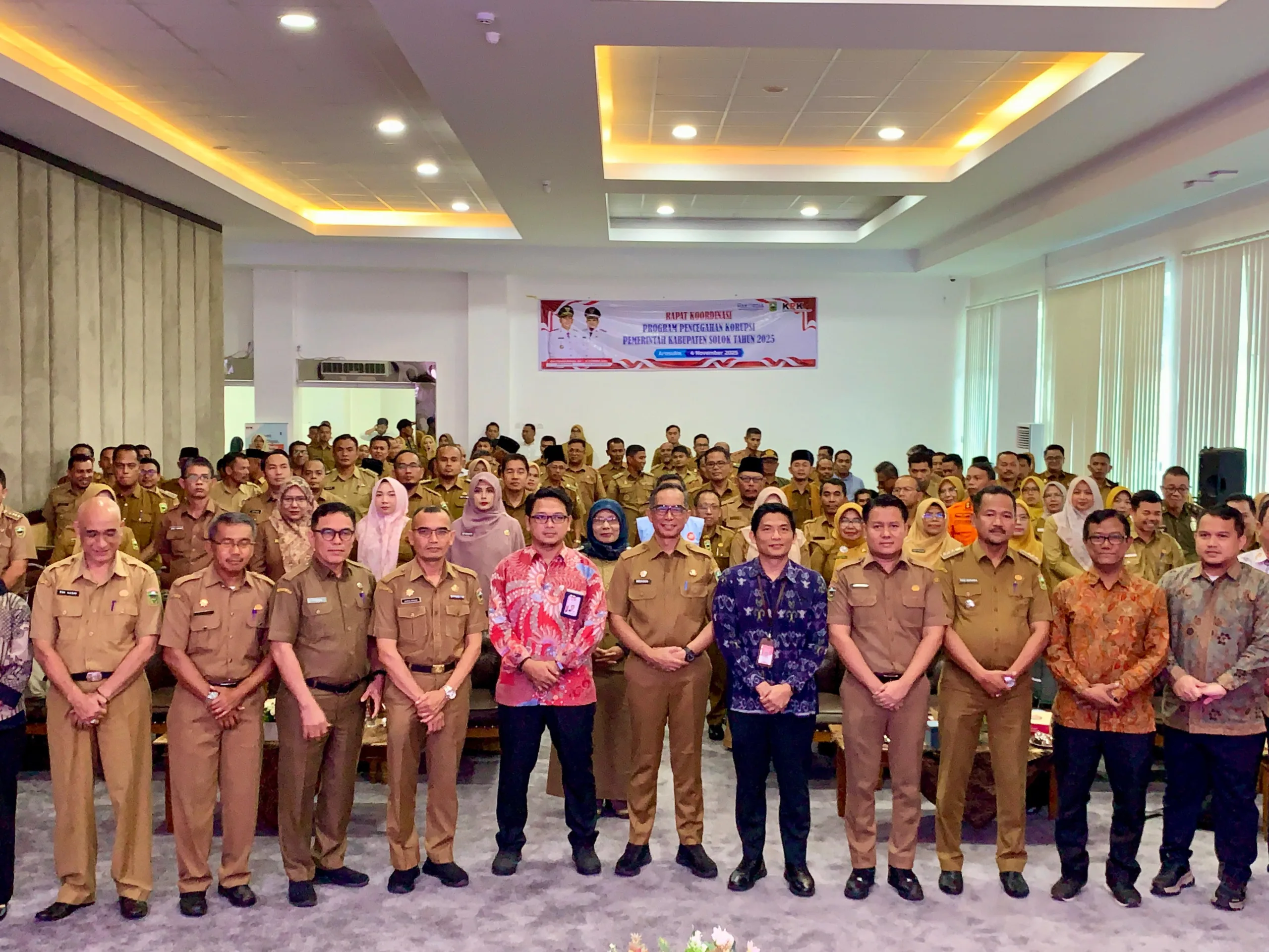 Rakor Program Pencegahan Korupsi dan Pengawasan Internal Tahun 2025 