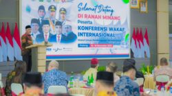 Gubernur Mahyeldi Sambut Peserta Konferensi Wakaf Internasional 2025 dalam Gala Dinner