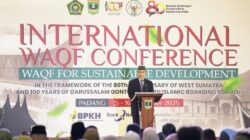 Konferensi Wakaf Internasional 2025 Resmi Ditutup, Mahyeldi Tegaskan Sumbar Siap Jadi Episentrum Gerakan Wakaf Nasional
