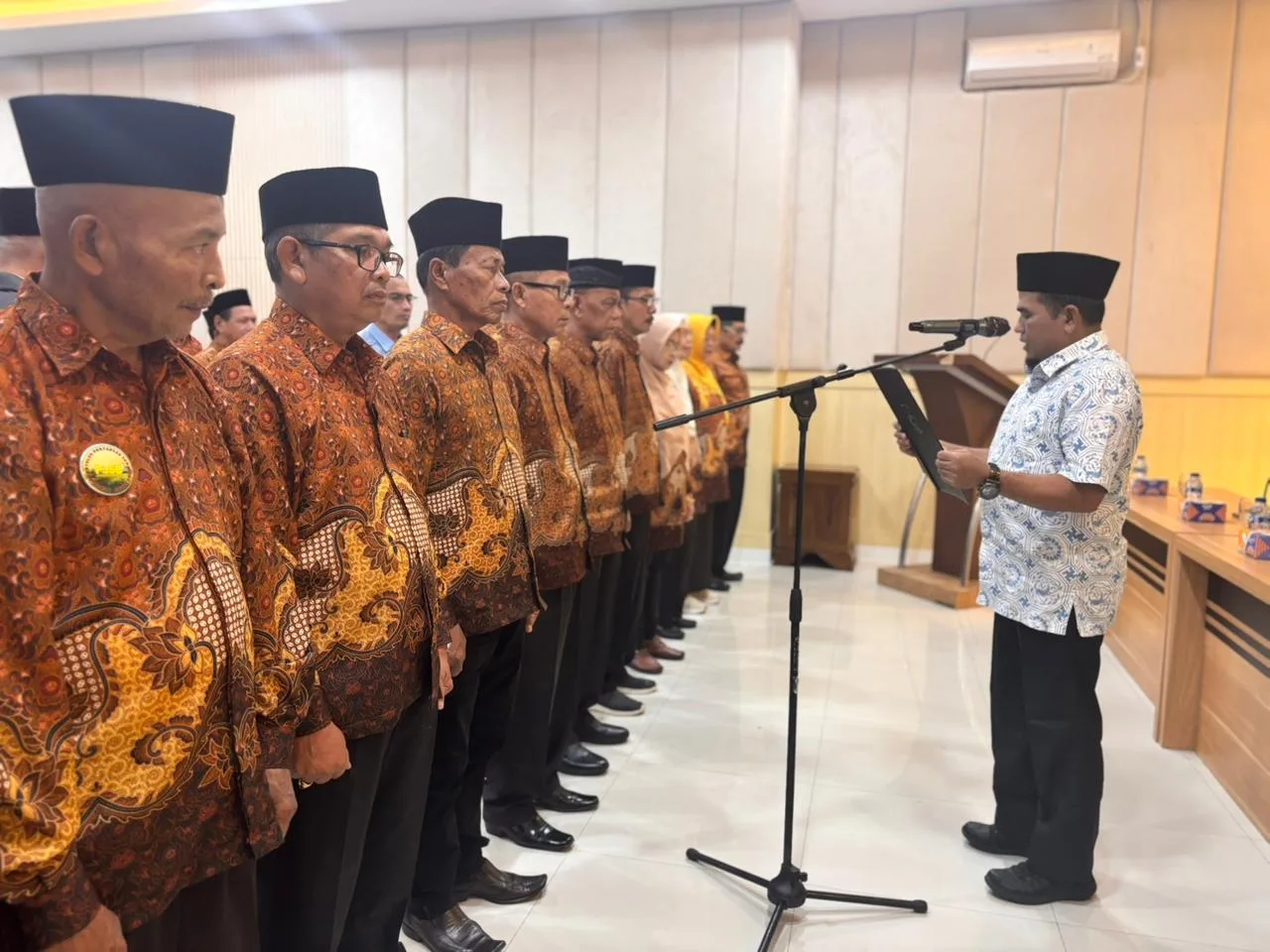 Pengurus PWRI Kabupaten Solok Dikukuhkan, Wabup Candra : PWRI Mitra Strategis Pemerintah