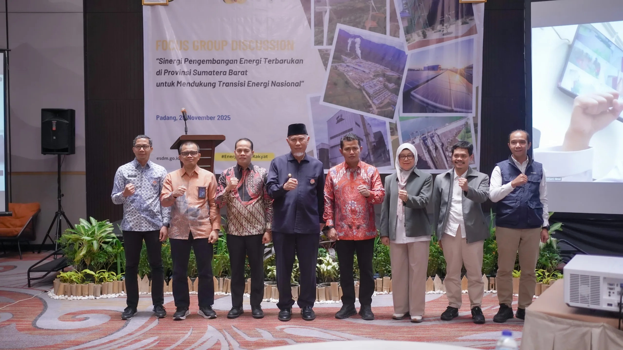 Bupati Solok Ikuti FGD “Sinergi Pengembangan Energi Terbarukan di Provinsi Sumatera Barat untuk Mendukung Transisi Energi Nasional”