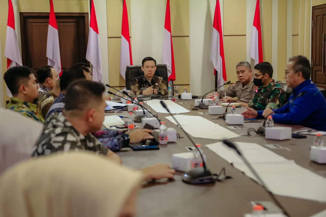 Gelar Rapat Tindak Lanjut Instruksi Kemendagri, Pemprov Lampung Siapkan Langkah Kesiapsiagaan Potensi Bencana Hidrometeorologi