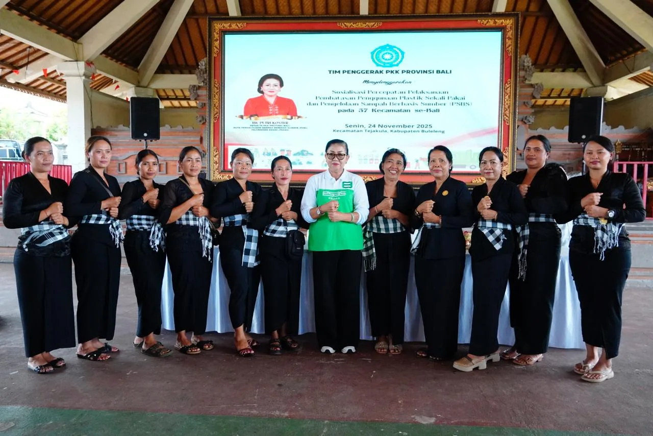 Ibu Putri Koster Ajak Masyarakat Ubah Mindset: Dari Membuang Sampah Menjadi Mengolah Sampah