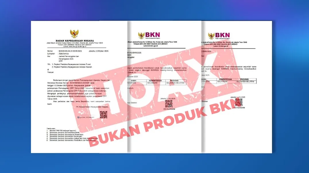 Waspada Hoaks dan Penipuan Mengatasnamakan Pejabat BKN, Masyarakat Diminta Lebih Cermat