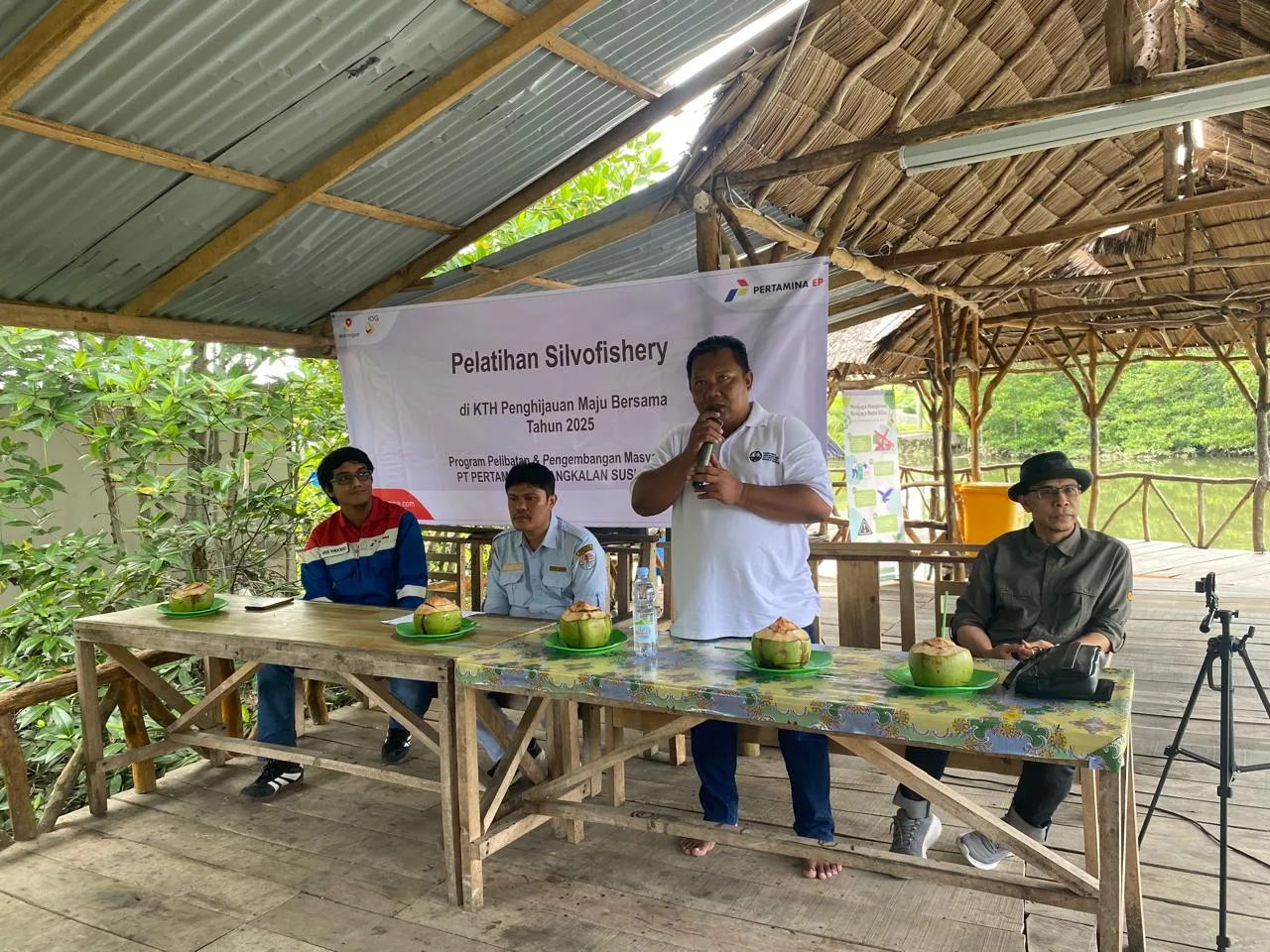 Pertamina EP Pangkalan Susu Dorong Konservasi Mangrove Lewat Pelatihan Silvofishery