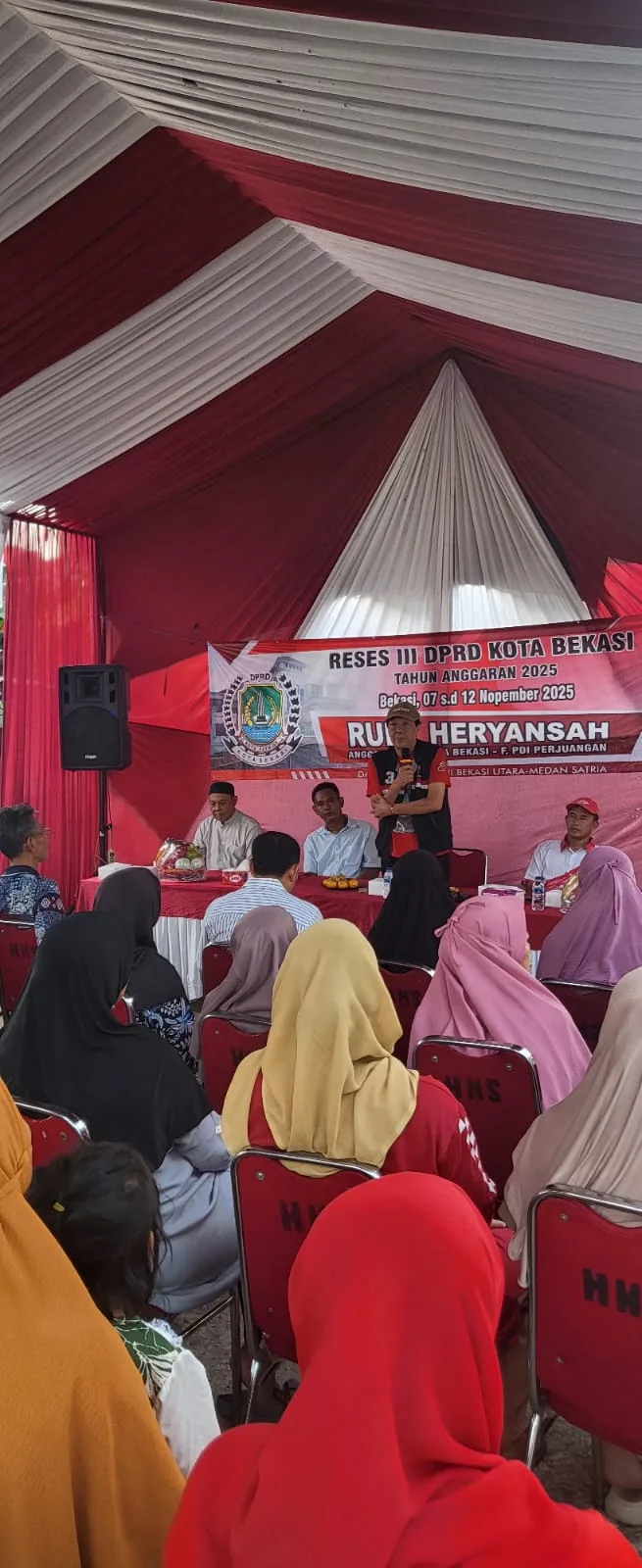 Rudy Heryansah Serap Aspirasi Warga Harapan Mulya: Fokus pada Pengadaan Mobil Ambulans dan Penataan Lingkungan