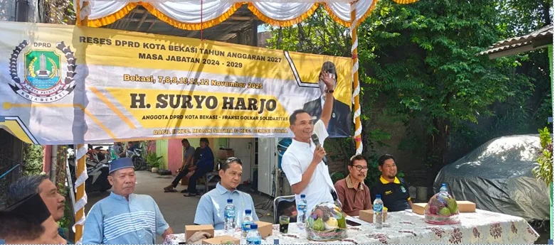 H. Suryo Harjo Serap Aspirasi Warga Medan Satria, Tegaskan Komitmen Kawal Usulan Masyarakat ke APBD