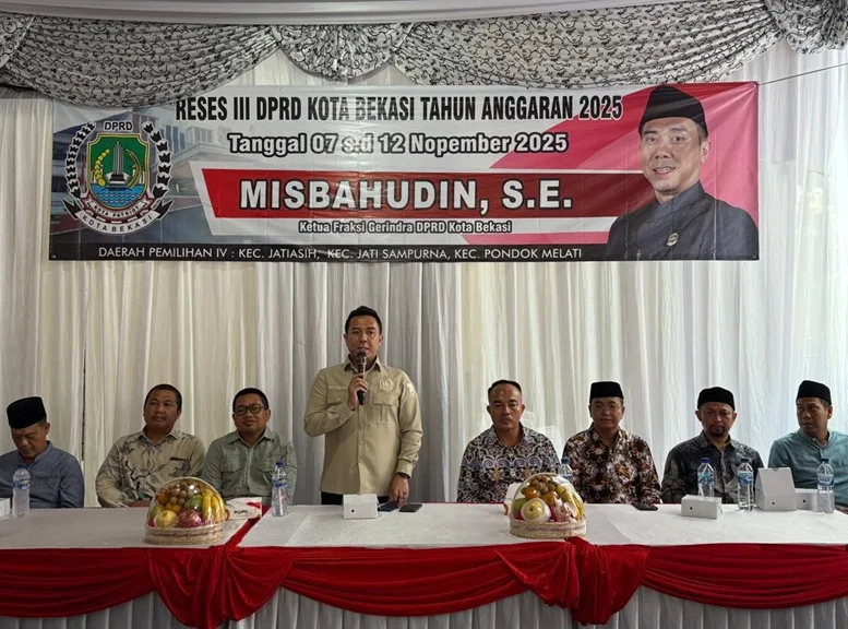 Fraksi Gerindra Bekasi, Misbahudain, Prioritaskan Program Kesejahteraan dan Pendidikan Warga