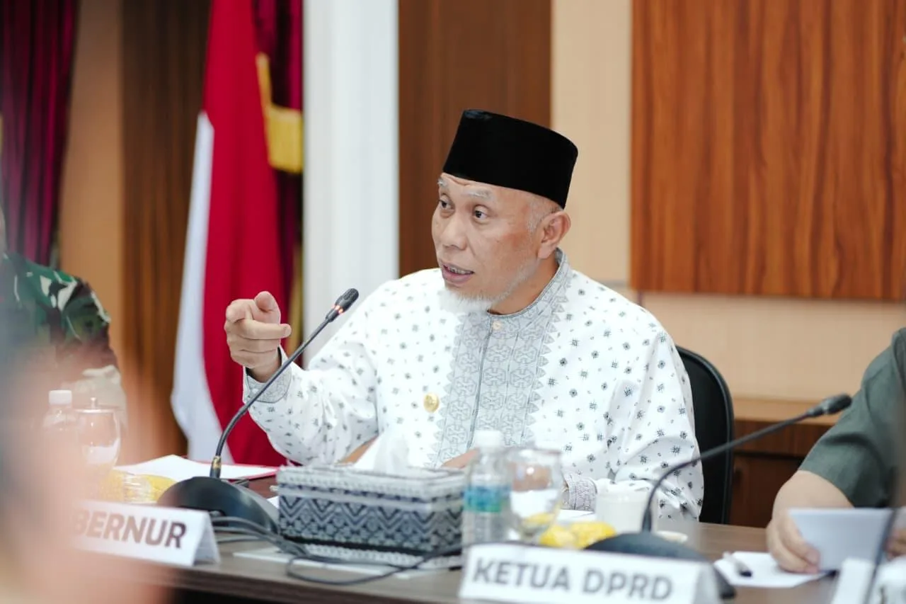 Gubernur Sumbar Serukan Solidaritas Penuh Antardaerah untuk Percepatan Penanganan Bencana