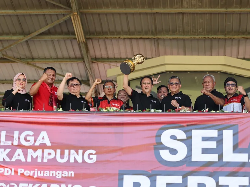 Hasto Kristiyanto Ungkap Filosofi Trofi Soekarno Cup: Kemenangan Lahir dari Gotong Royong