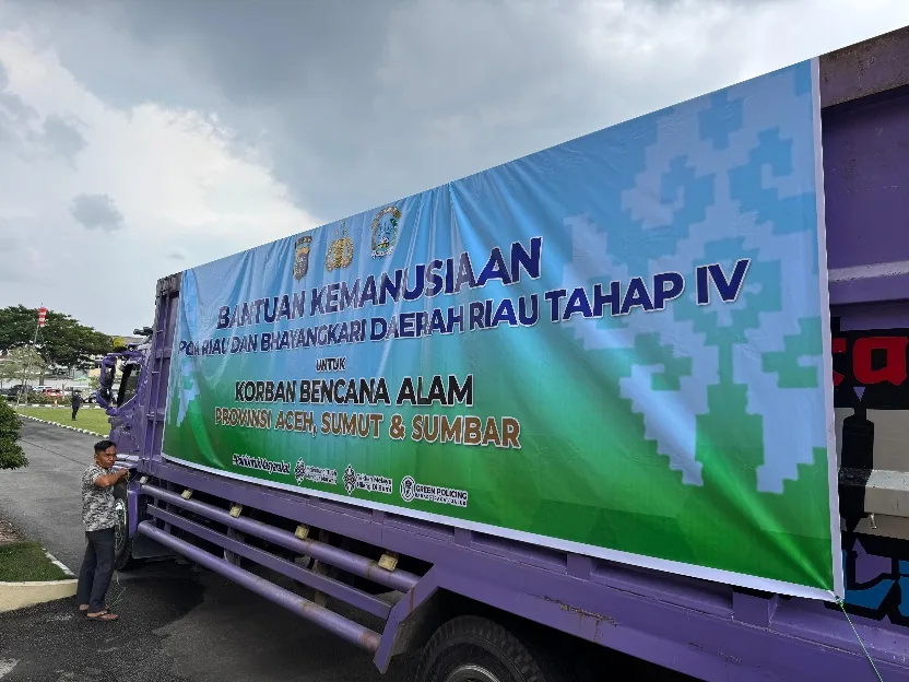 Polda Riau Kirim Bantuan Gelombang Keempat: 3.459 Unit Alat Kerja Meluncur ke Aceh dan Sumbar