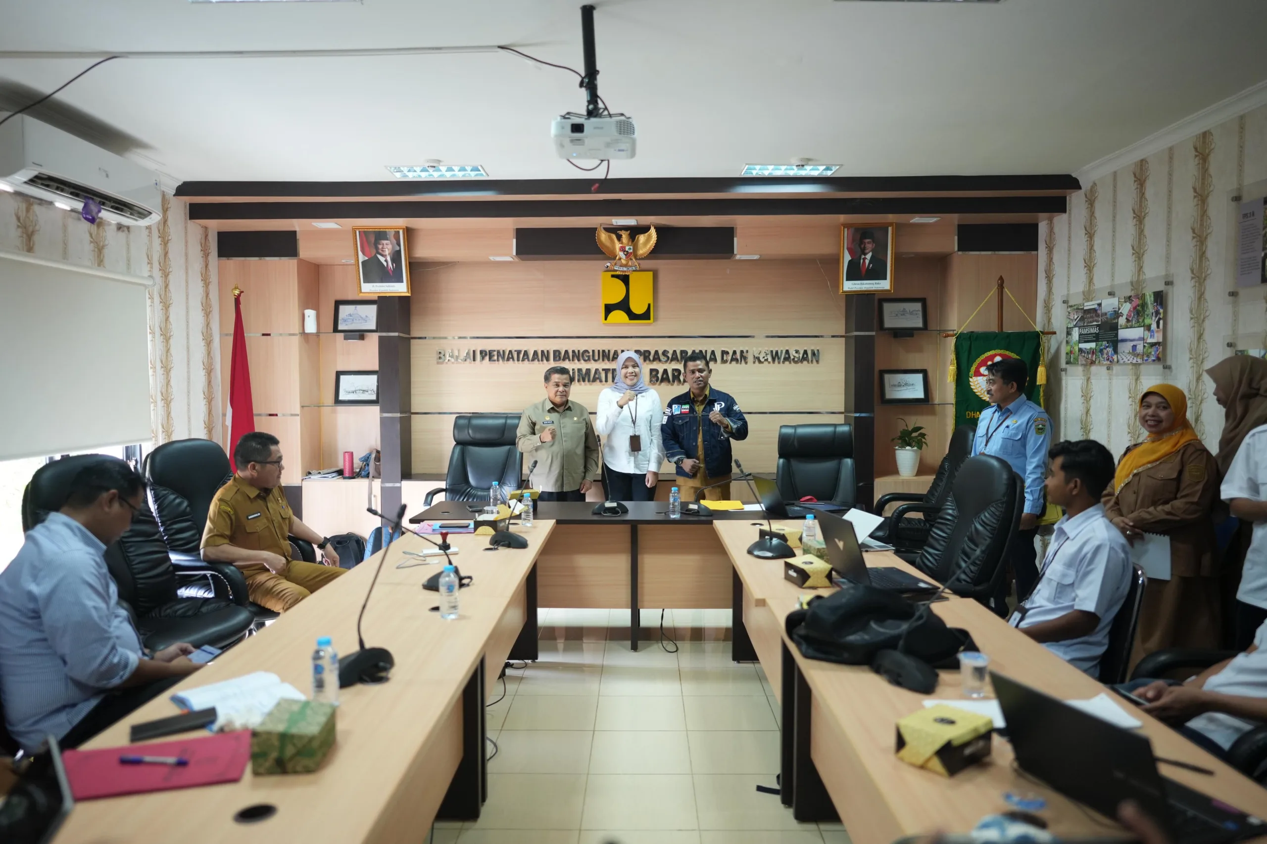 Bupati Solok Jalin Koordinasi dengan Balai Penataan Bangunan Prasarana dan Kawasan Sumbar
