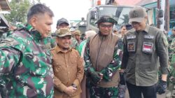 Pangkogabwilhan I Letjen Kunto Ariwibowo Tinjau Lokasi Bencana Di Kabupaten Solok