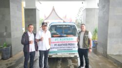 Bupati Solok Terima Bantuan dari PT. Kuatassi Bagi masyarakat Terdampak Bencana