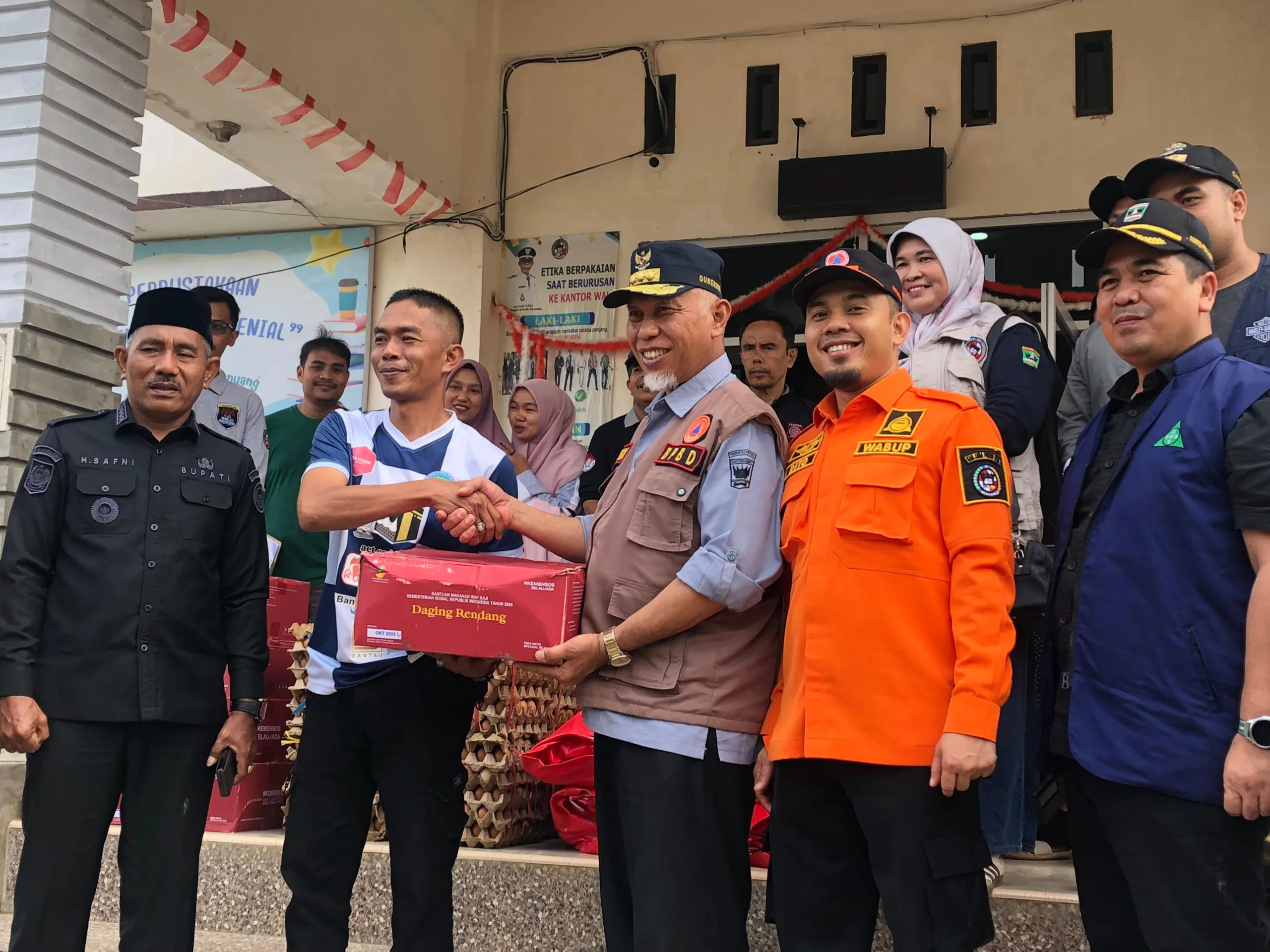 Tinjau Daerah Terdampak Bencana di Limapuluh Kota, Gubernur Mahyeldi Serap Aspirasi Masyarakat