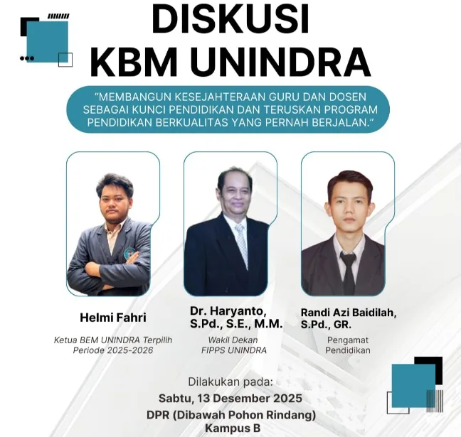 KBM UNINDRA Tekankan Kesejahteraan Guru dan Dosen sebagai Fondasi Mutu Pendidikan