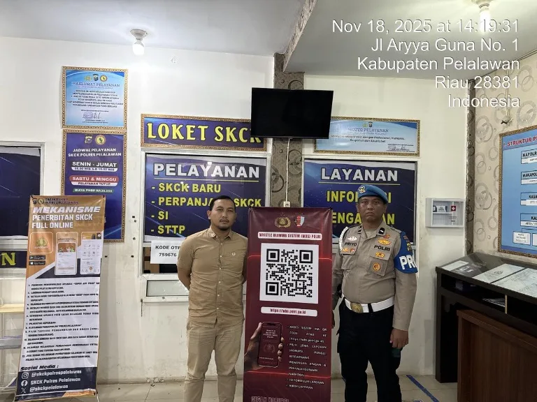 Polda Riau Makin Cekatan Tangani Aduan Publik Lewat Barcode QR Yanduan Propam Polri