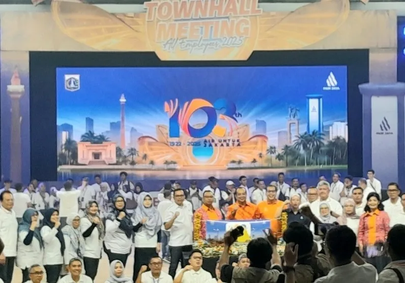 Rayakan HUT ke-103, PAM JAYA Gelar Town Hall Meeting dan Galang Donasi untuk Korban Bencana Sumatera