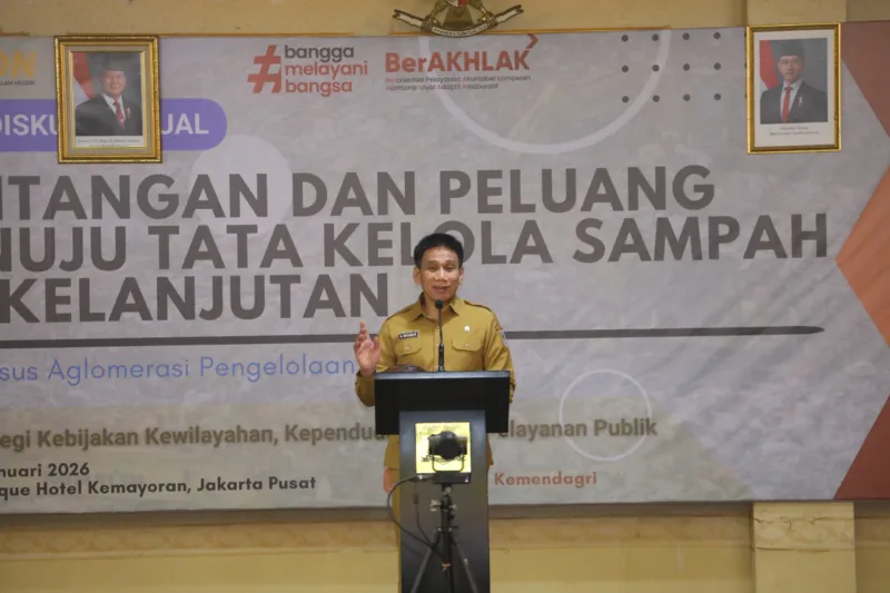 Kemendagri Tekankan Kolaborasi Lintas Daerah dalam Pengelolaan Sampah