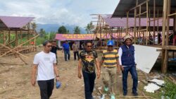 Tinjau Pembangunan Huntara , kolaborasi Antara legislatif dan Exsecutif Untuk Masyarakat Terdampak Bencana