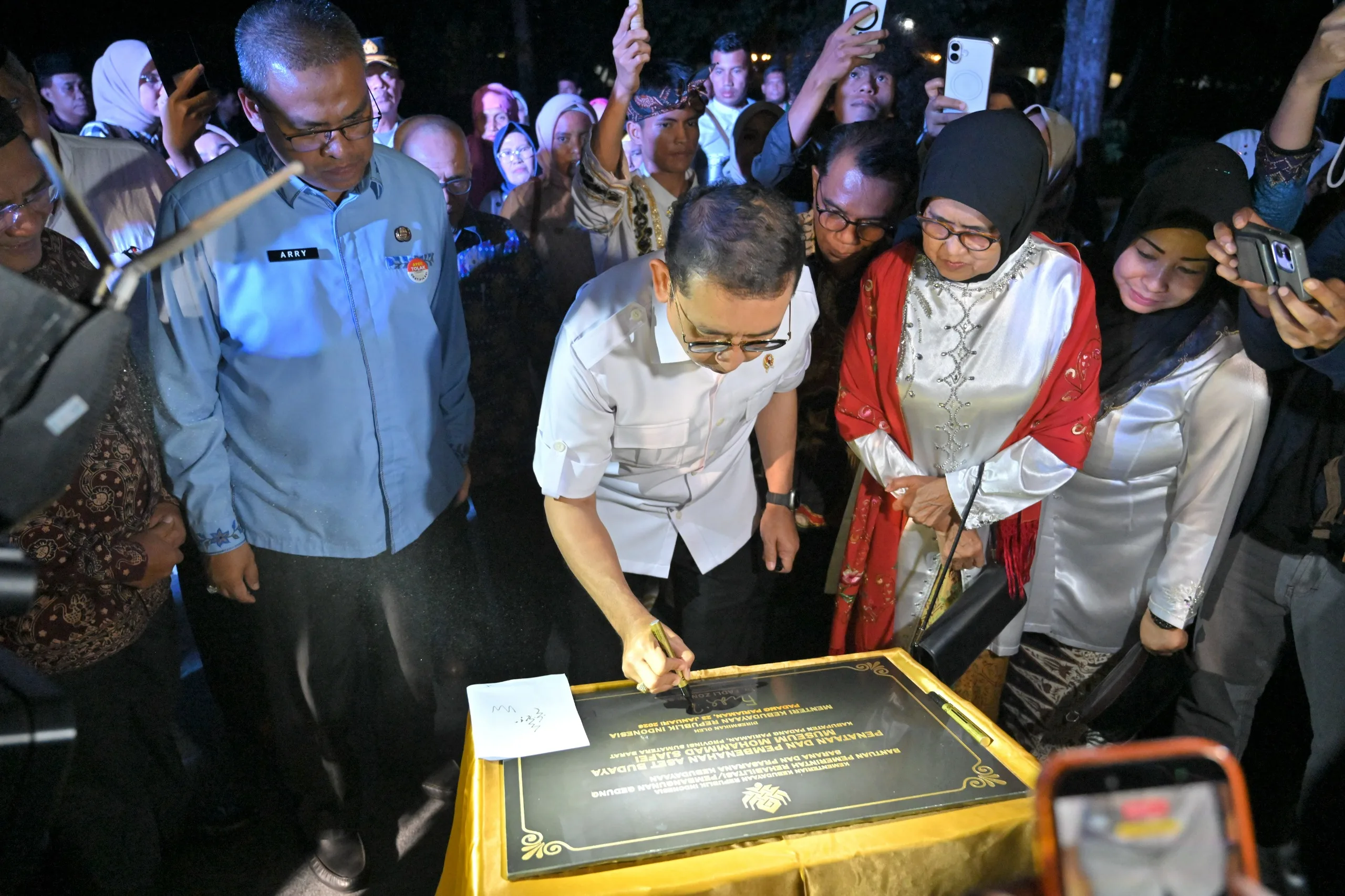 Museum Mohammad Syafe’i INS Kayu Tanam Diresmikan Oleh Menteri Kebudayaan