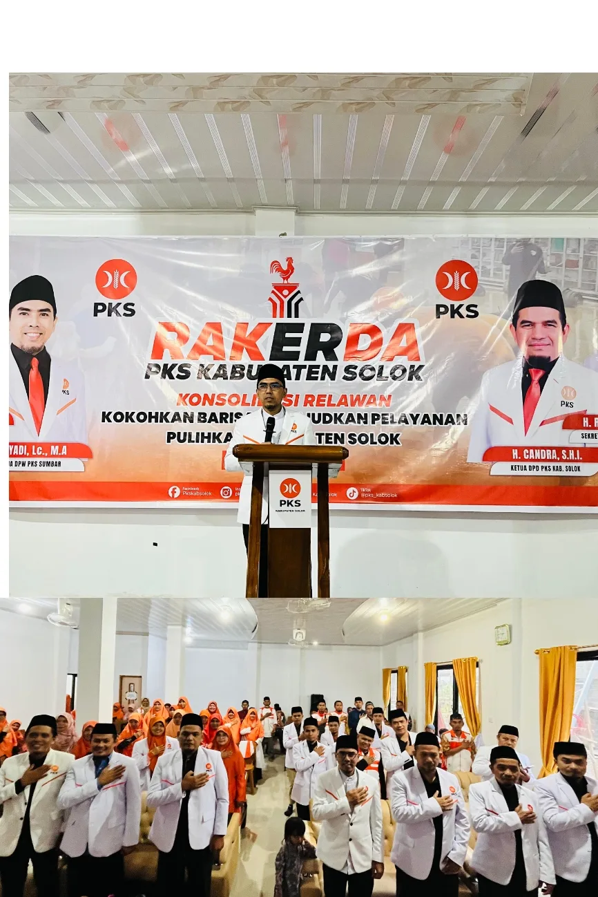 DPD PKS Kabupaten Solok Gelar Rakerda, Fokus Pemulihan Pascabencana dan Penguatan Pelayanan Masyarakat