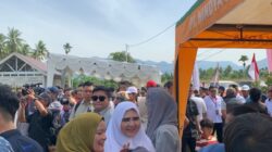 Hj. Nevi Zuairina Dampingi Penyerahan 40 Huntara di Batang Anai, Kawal Pemulihan Korban Banjir Bandang