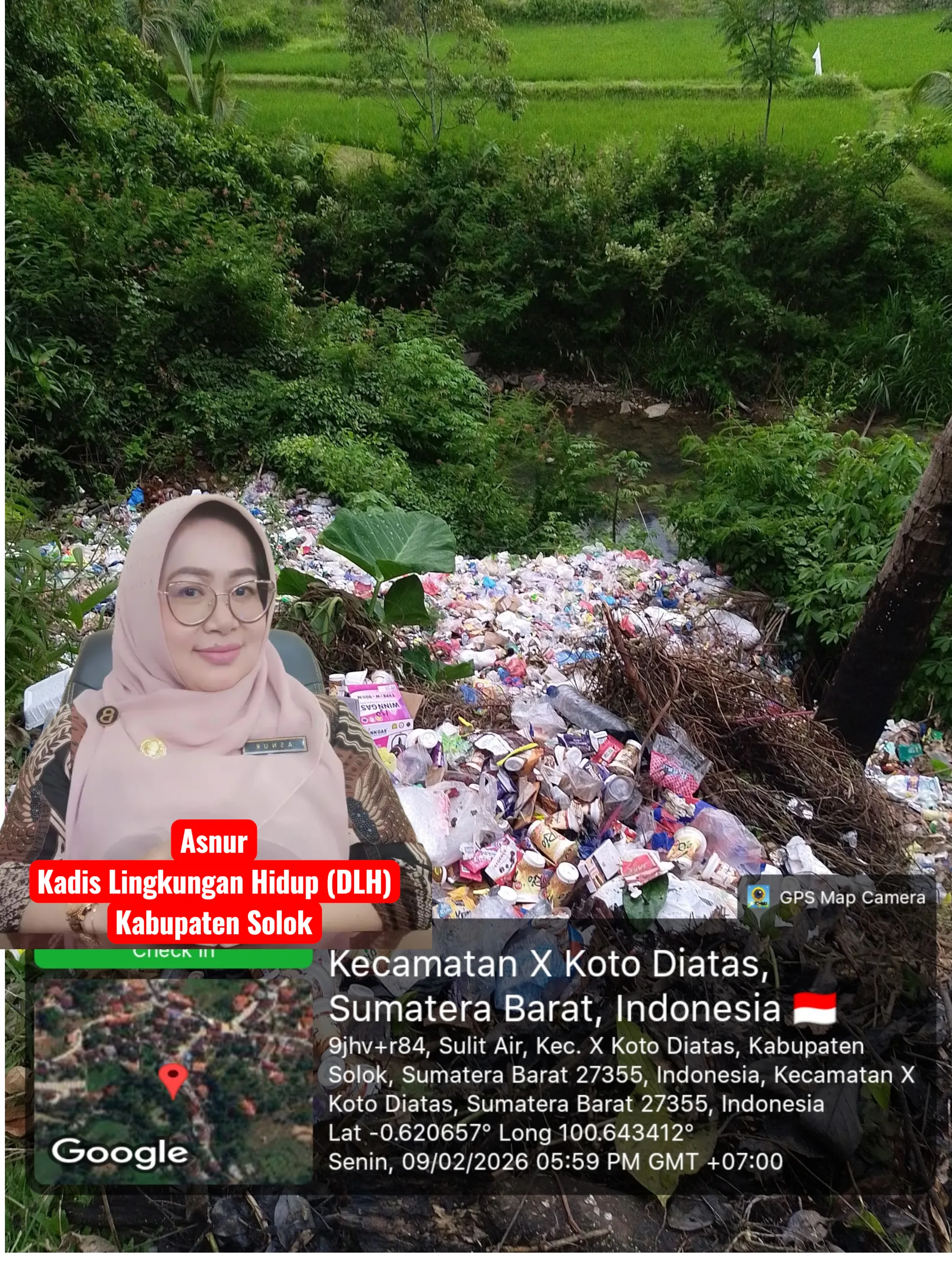 DLH Kabupaten Solok Disorot Tajam: Layanan Sampah Dinilai Timpang, Nagari Sulit Air Masih Dibiarkan Menumpuk dan Dibakar